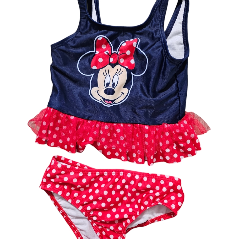 Minnie Mouse bathing suit, size 2t